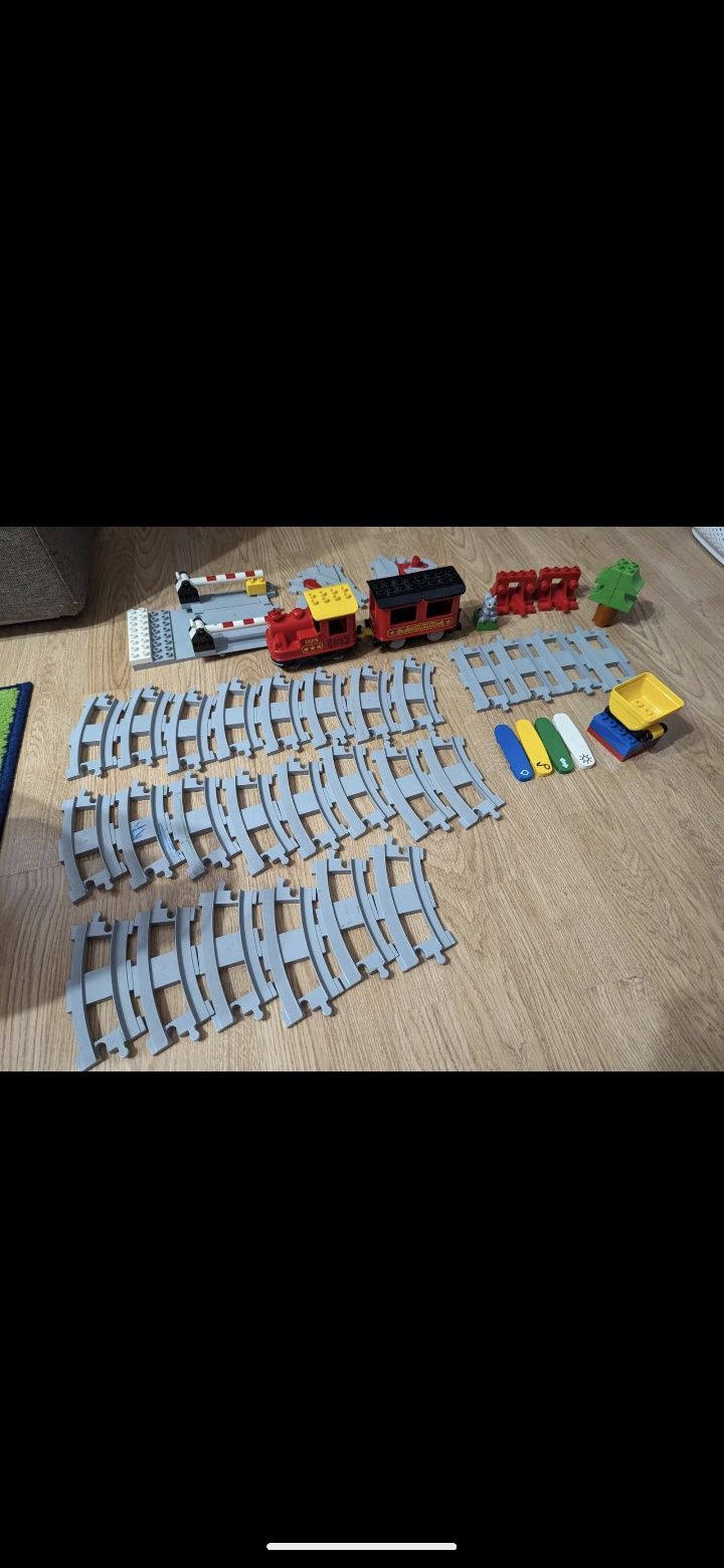 Tren Lego duplo+ 1 set de șine