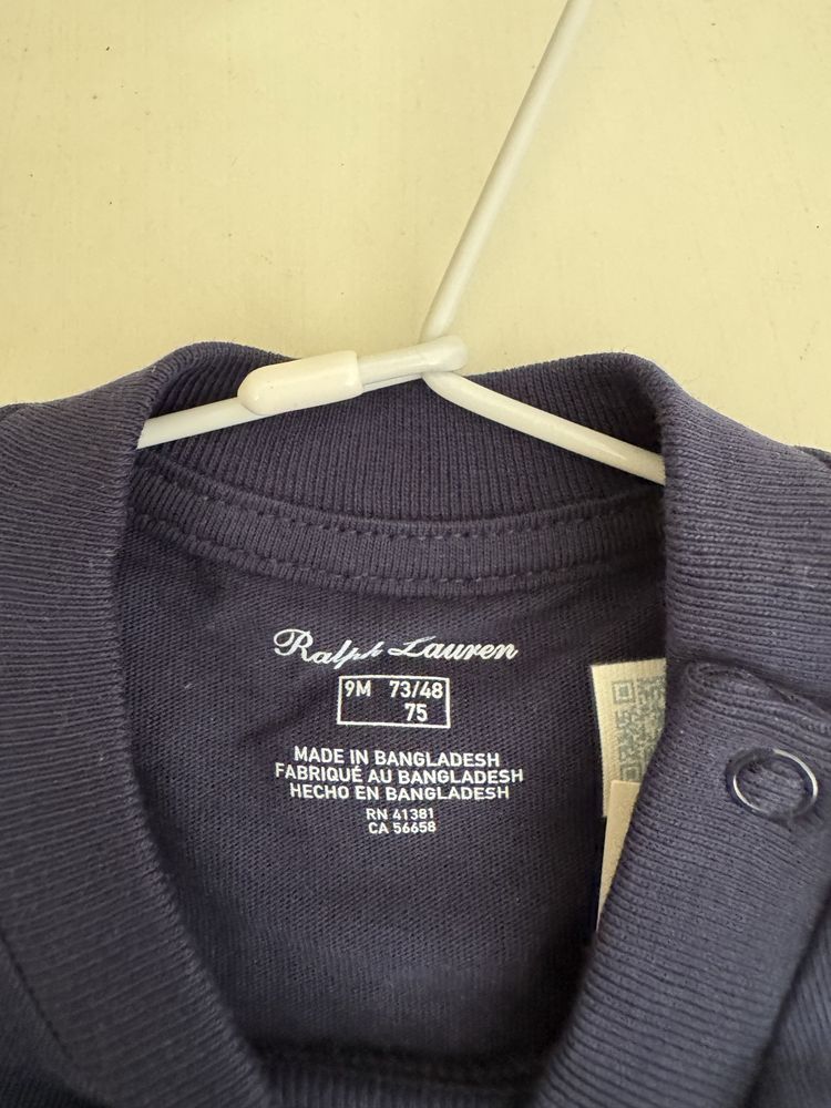 Бебешка тениска ralph lauren