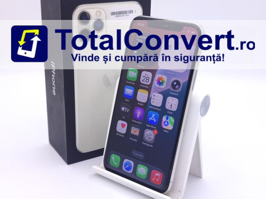 Apple iPhone 11 Pro 256GB Silver 4GB, Garantie 24 luni | #D88469