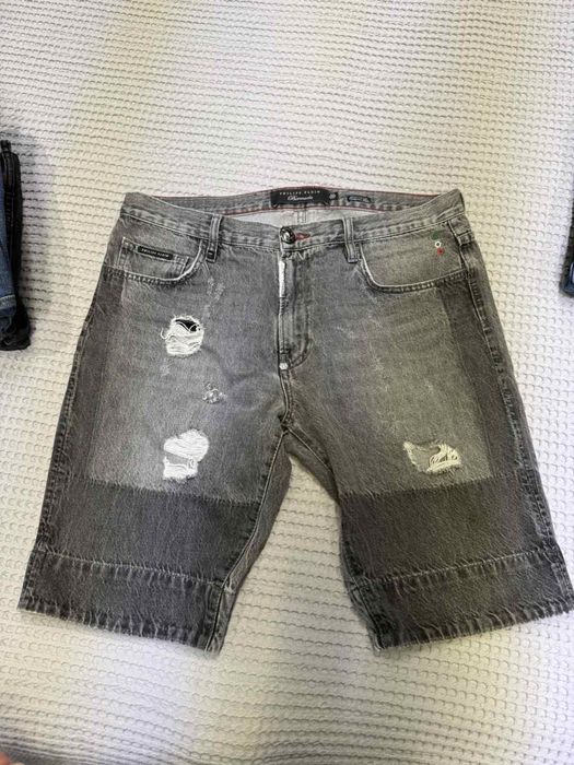 Мъжки къси дънки Phillip Plein