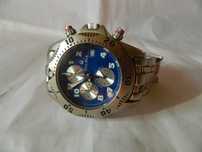Ceas barbatesc Bulova , chrono , cadran albastru