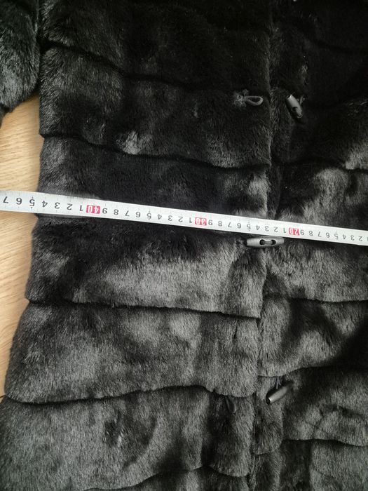Haina blană slim fit