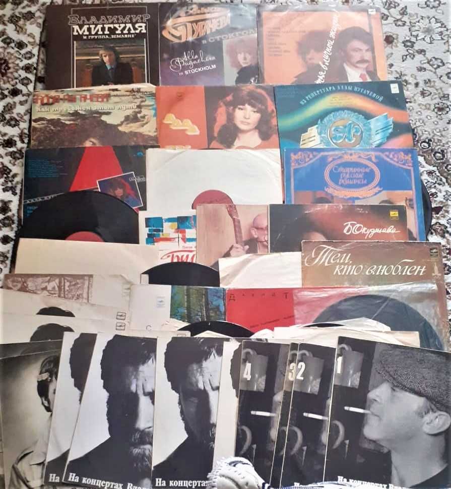 пластинки Советские исполнители.