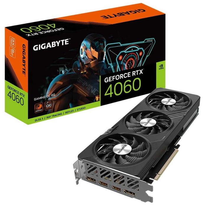 Видеокарта Geforce RTX 4060 на 8 gb