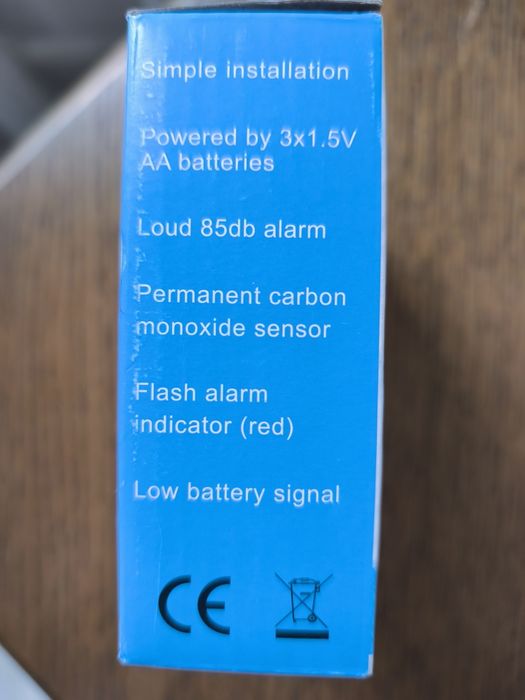 Продам два новых датчика определения угарного газа.