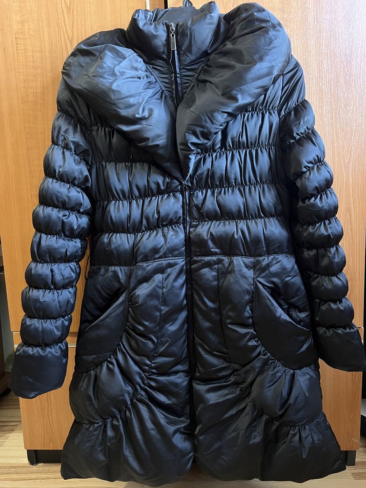 Geaca lunga Moncler xl neagra