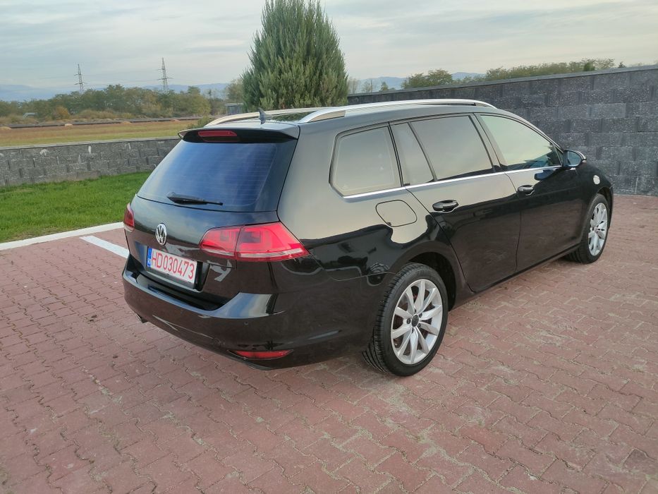 Volkswagen Golf 7 2.0 TDI , Automat-Padele-153Cp-Navi-Euro6-2015