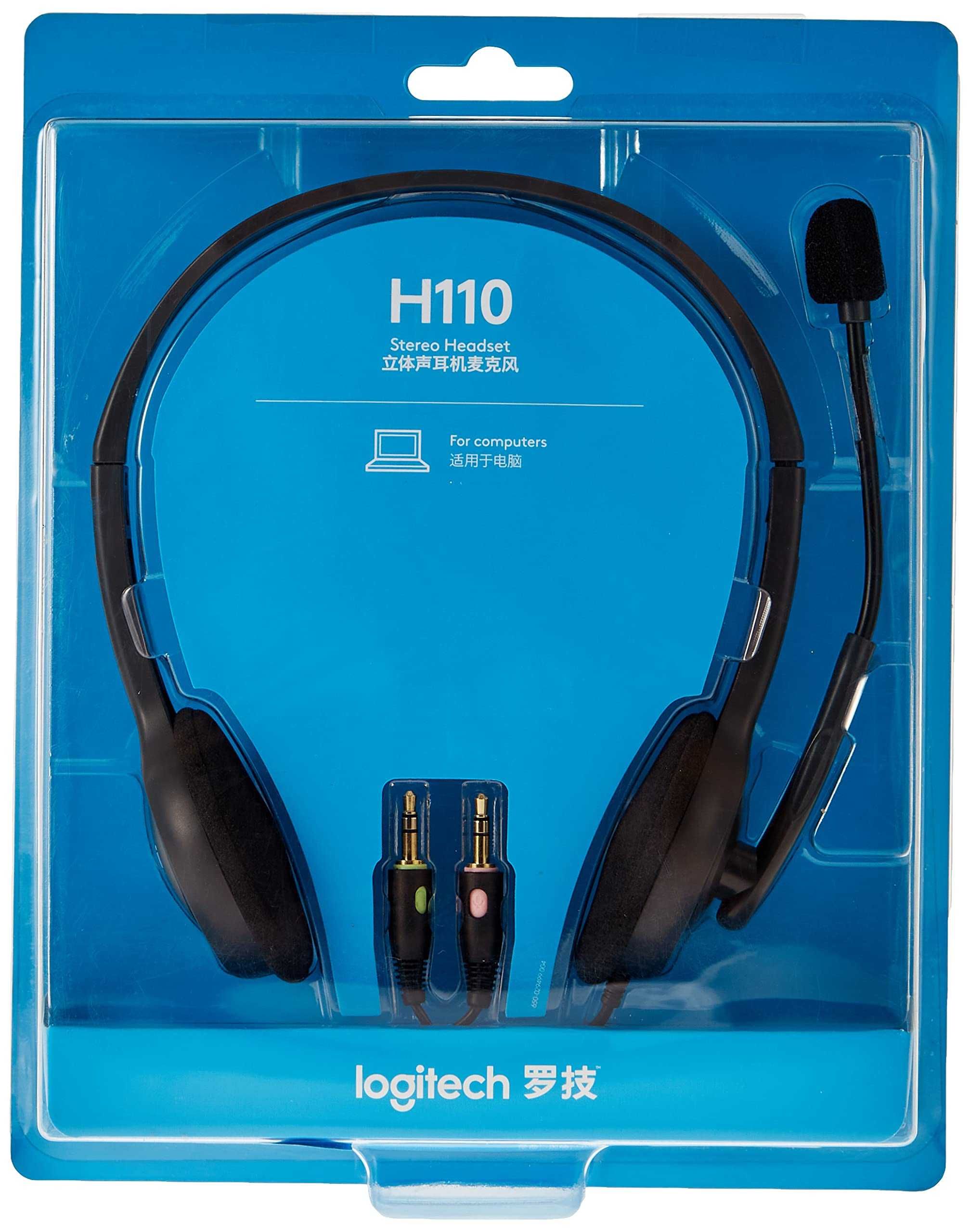 А28market предлагает - Наушник Logitech H110 aux 2 microphone и jac