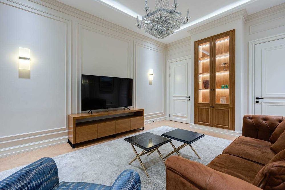 (Ц-4) ШЕДЕВР 3-комнат 125 кв.м ЭЛИТНЫЙ КОМПЛЕКС! Hyatt гостиница