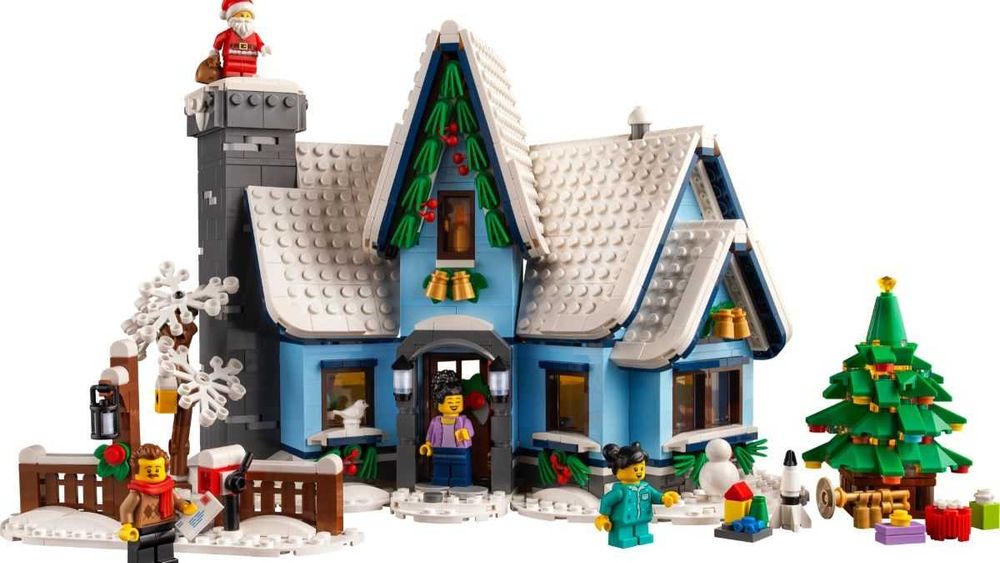 НОВО LEGO Creator Expert 10293 - Посещението на Дядо Коледа