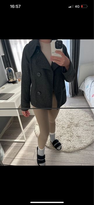 Palton scurt de primavara H&M