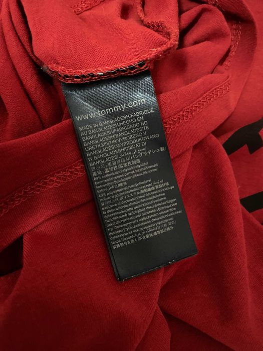 Bluza Tommy Hilfiger rosu burgungy S