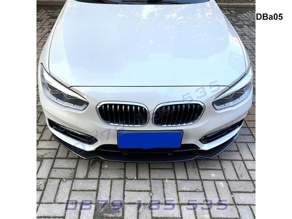 Тунинг лип спойлер предна броня BMW 1 F20 F21 бмв ф20 ф21 добавка