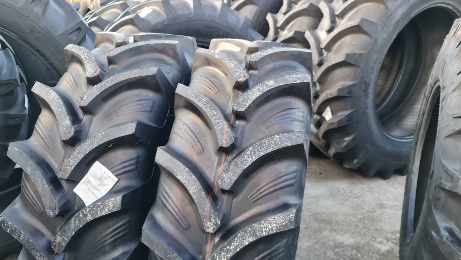 Cauciucuri noi 420/70R24 OZKA 130A8/130B anvelope tractor fata