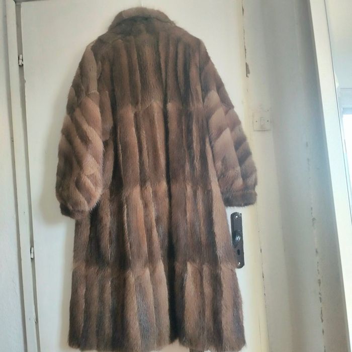 Палто от норка с подарък шапка