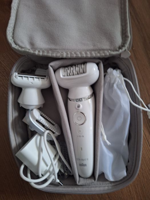Vand epilator braun silk epil 9 cu trimmer