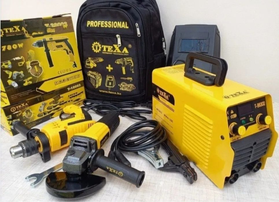 Ругзакли теха комплект Сварка апарат