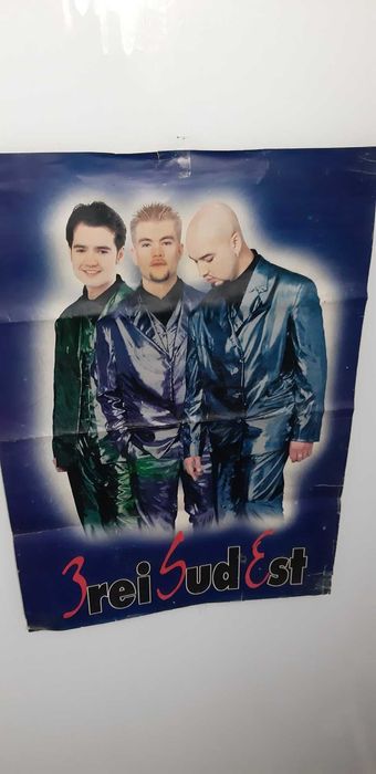 Poster/afis original oficial profesional cu 3 sud est