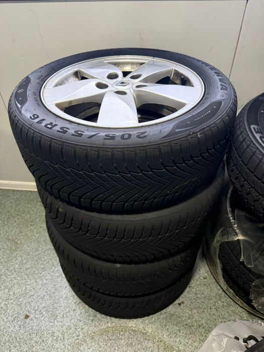 Jante Cauciucuri Roti Iarna Renault Megane 205 55 R16