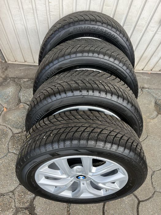 Jante 5x112mm, anvelope iarna 205/60 R17 BMW X1, X2 VW Audi Seat Skoda