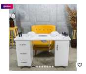 Masă unghii cu aspirator încorporat