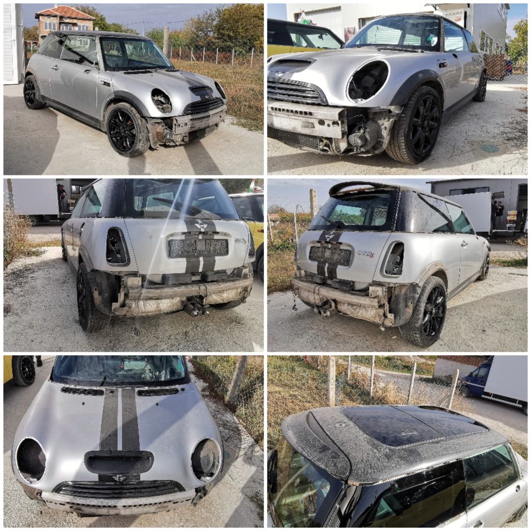 Mini Cooper R50 и Cooper S R53 на части