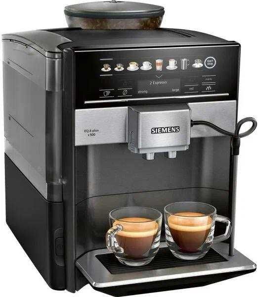 Кофемашина Siemens EQ.6 Plus s500 черный