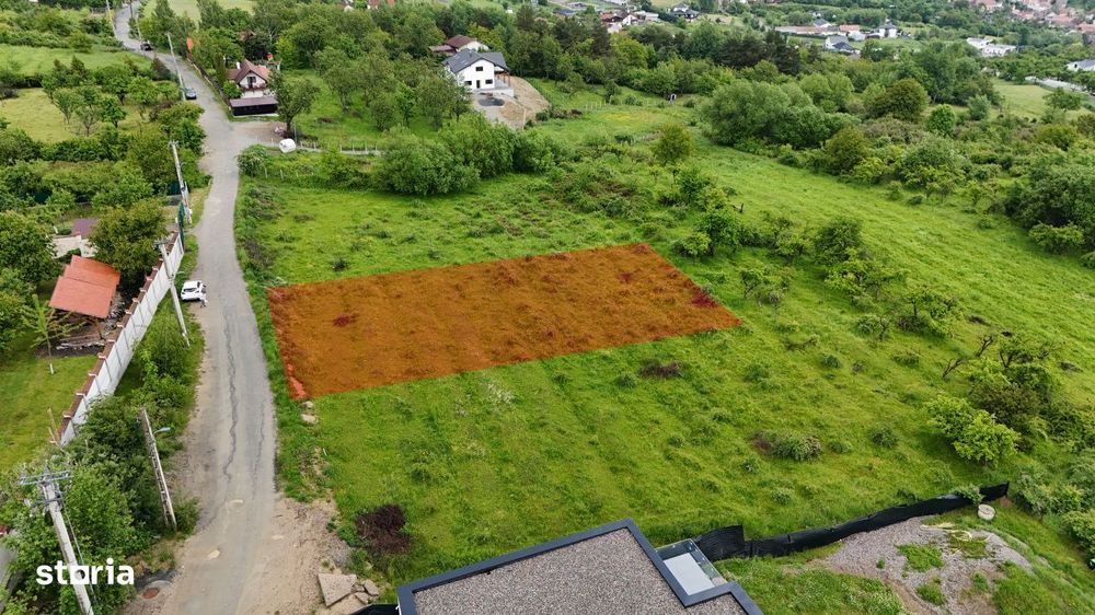 Teren intravilan 1300mp Cisnadioara str. Ciresilor