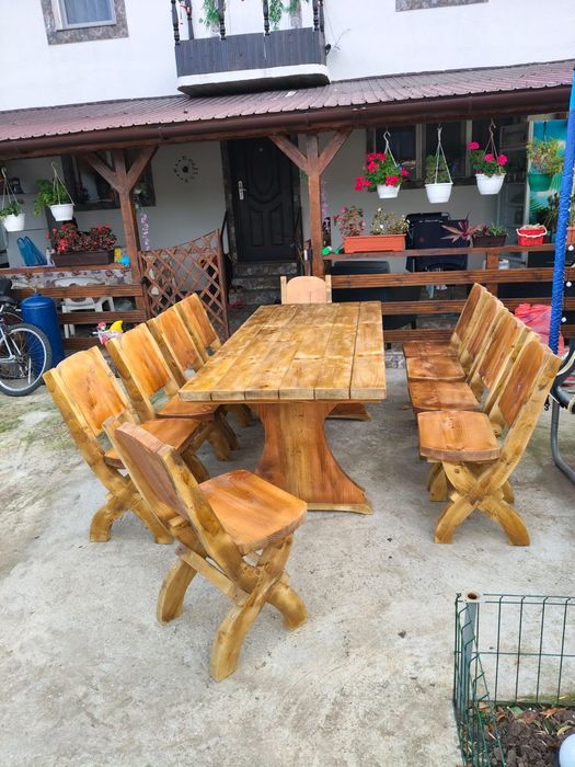 Mese rustice de gradina