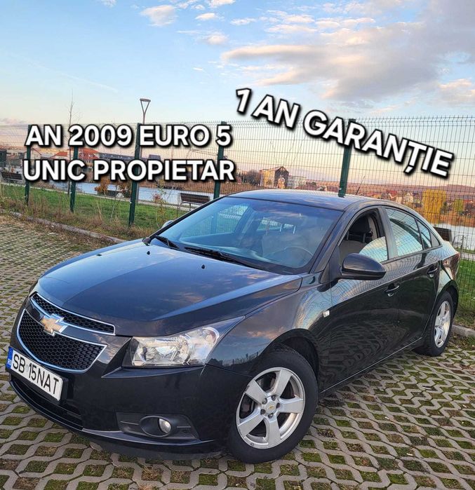 CHEVROLET CRUZE 1.6 112 CP 2009 euro 5 un propietar   1 AN GARANTIE