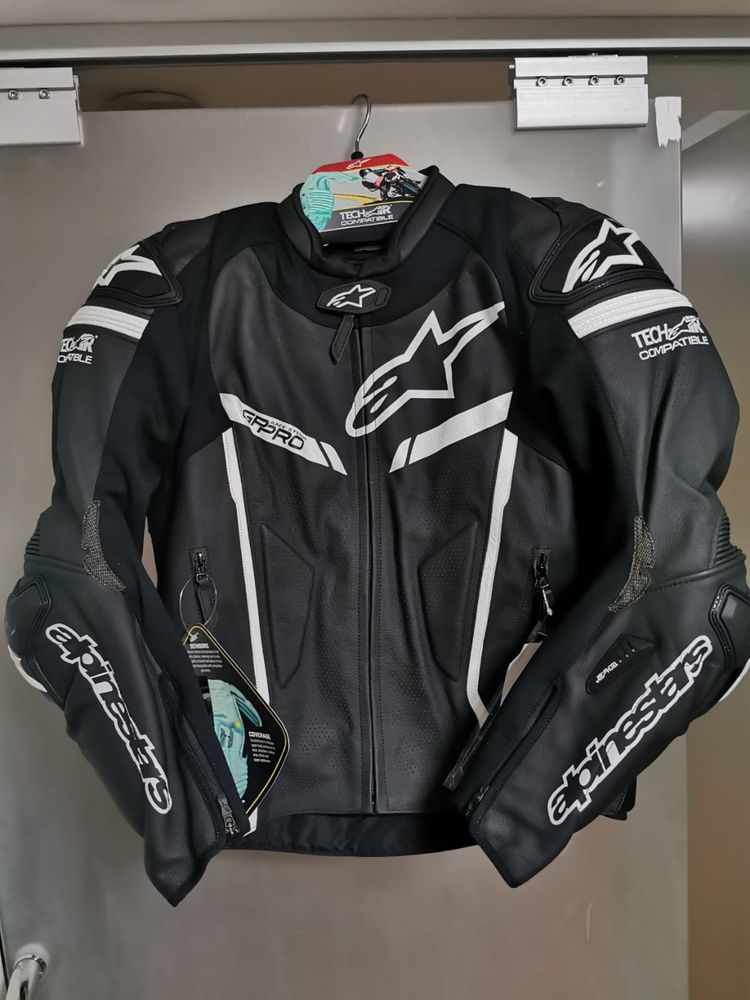 Geaca Alpinestars GP PRO V2 LEATHER JACKET T-A marimea 48