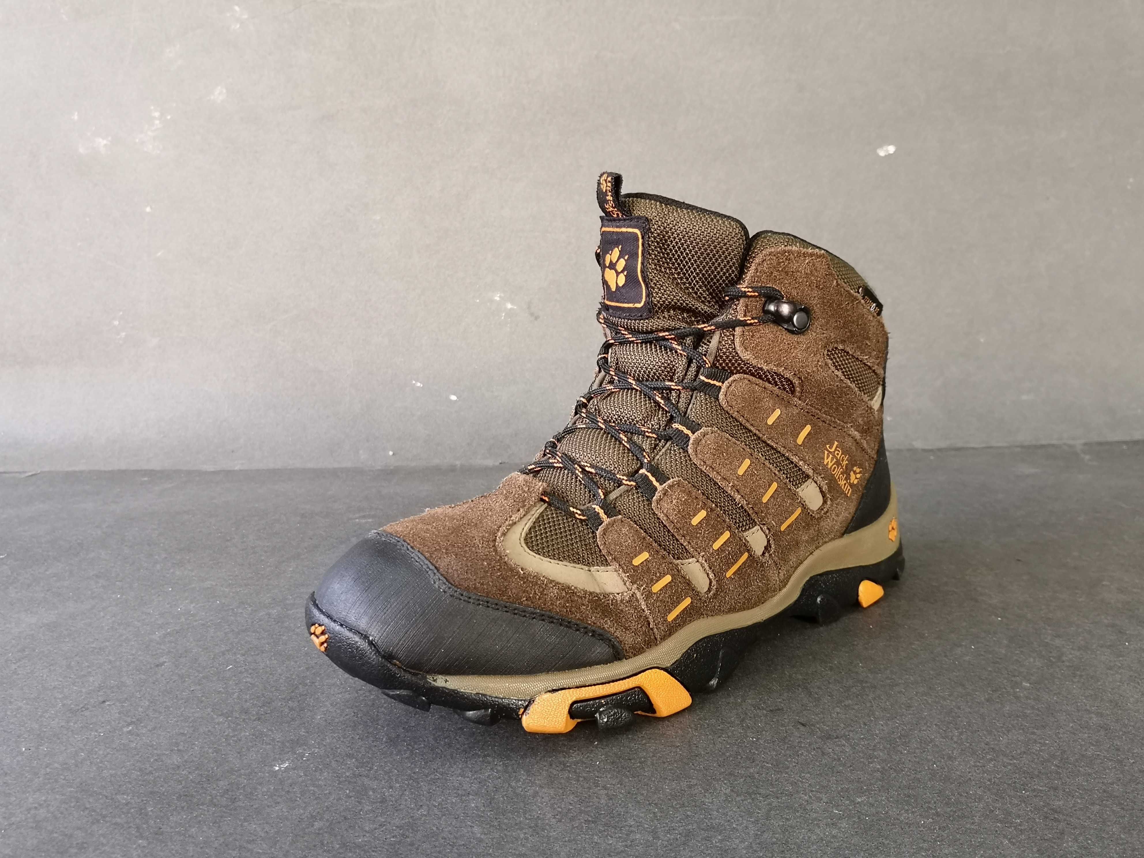 Bocanci PIELE Ghete munte dama copii -38 39 Jack Wolfskin  Ca NOI
