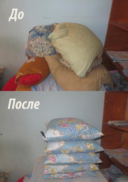 Реставрация подушек