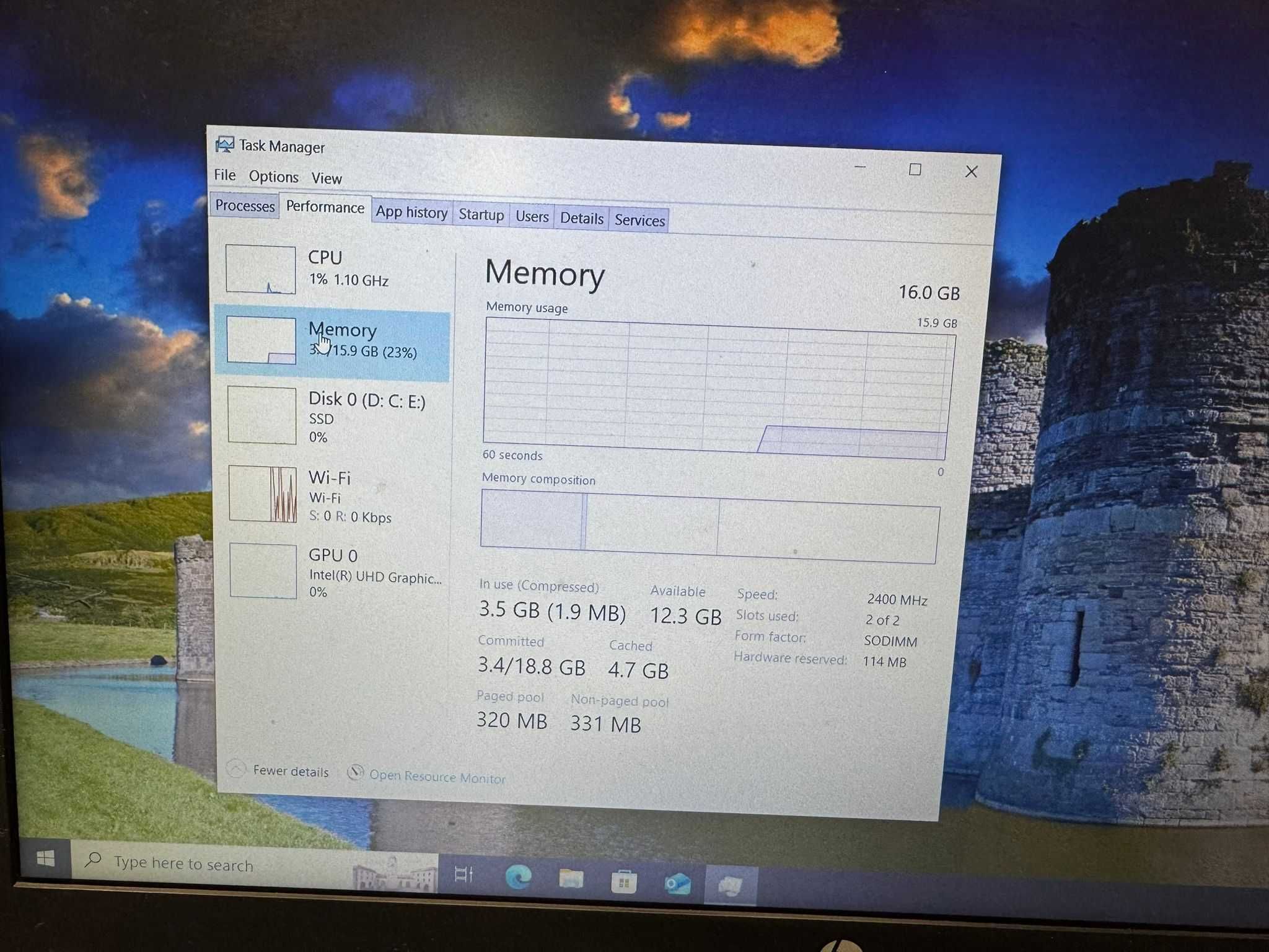 Hope Amanet P10/HP 250 G7,I7 -8565U ,256 SSD, 16 GB RAM ,