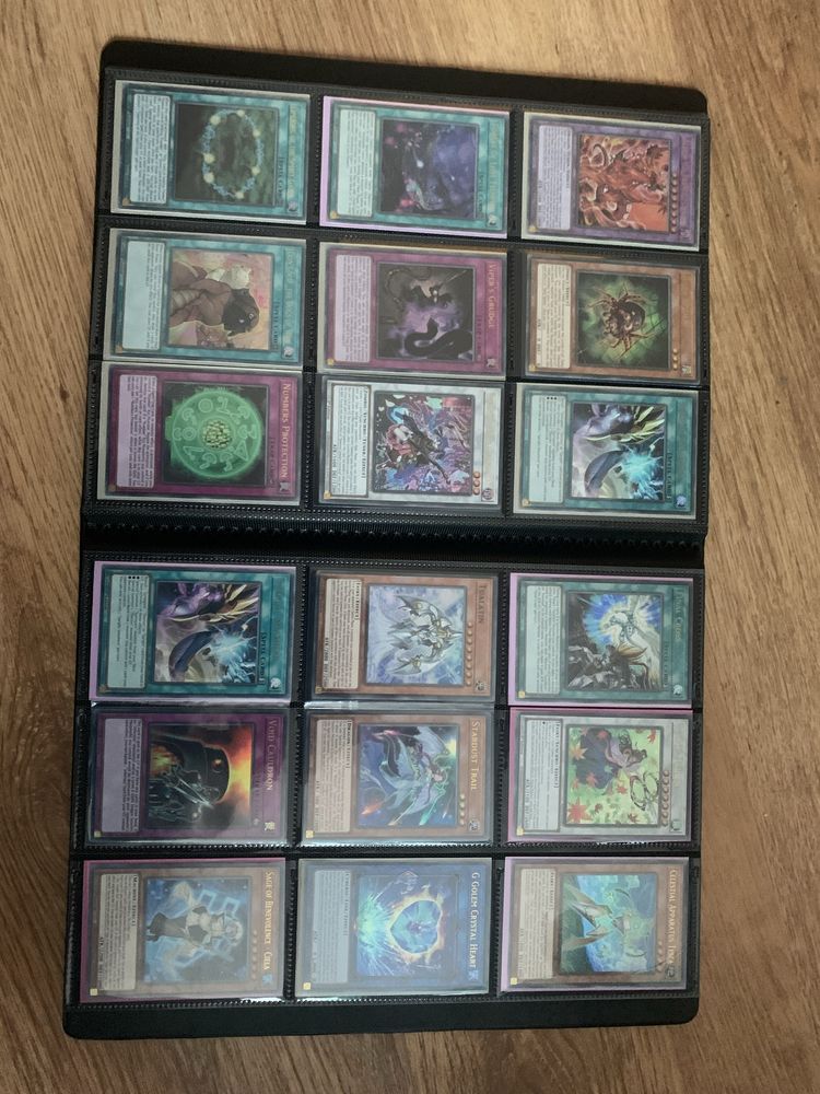 Yu-Gi-Oh binder rare/super/ultra албум с карти