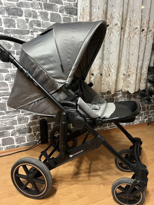 Количка 3в1 Kinderkraft Prime 2, SHADOW GREY