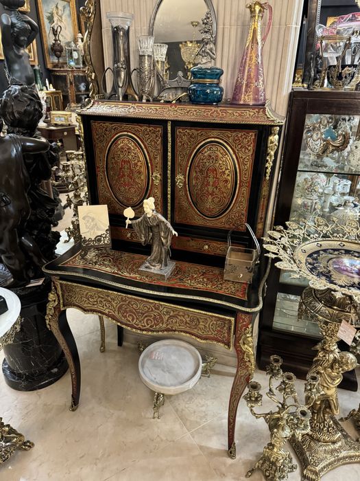 Secretair/ Boulle/ birou restaurat