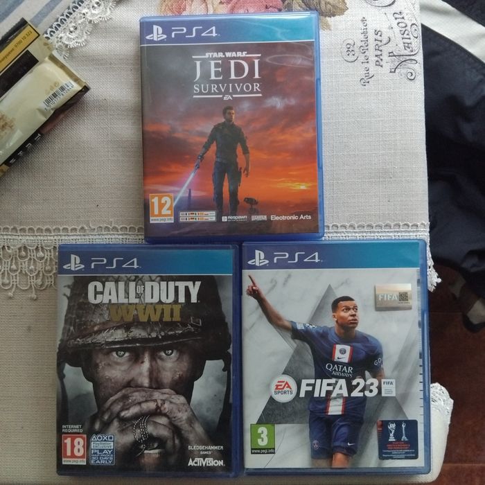 Fifa Jedi Survivor Call of duty ww2 Игри PS4 playstation 4 games PS4 p