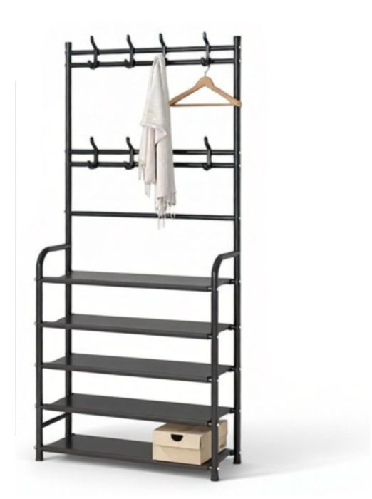 Обувница черная и белая