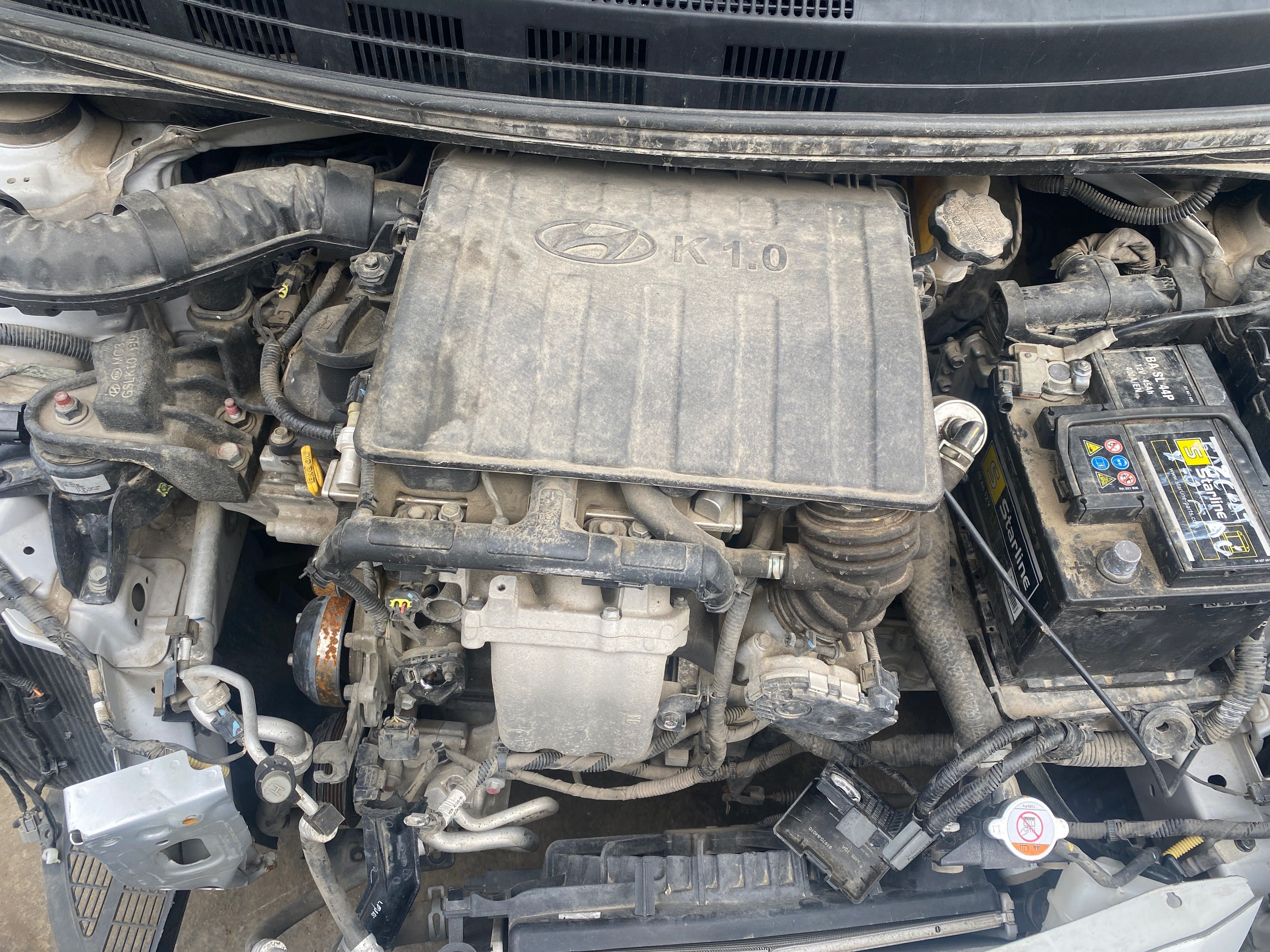 Hyundai I10 1.0 LPG, 69 ph, 5 speed, engine B3LA, 2016, Хюндай И10