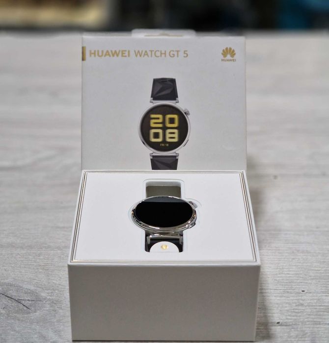 HUAWEI WATCH GT 5 BLACK Black Fluoroelastomer Strap 41 MM