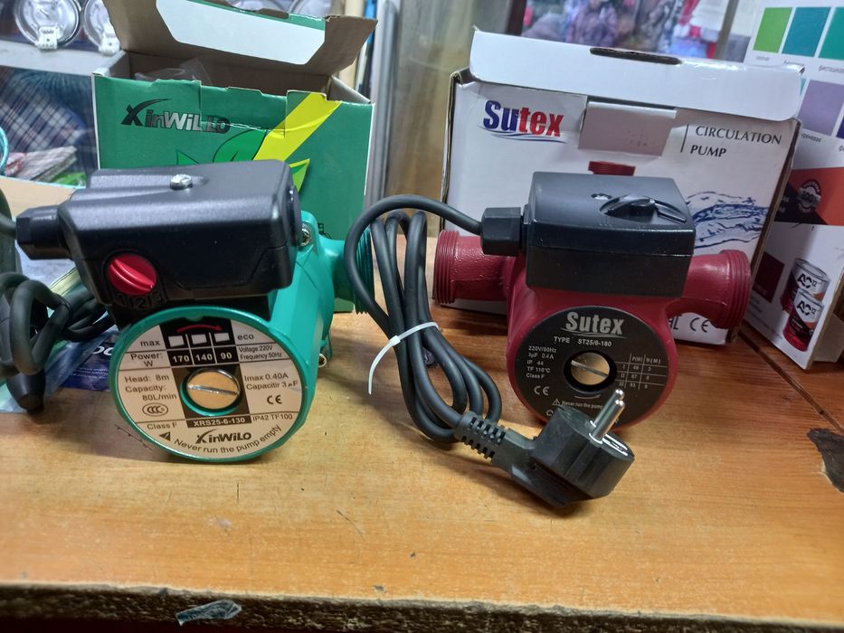 Продам новые циркуляционные водяные насосы