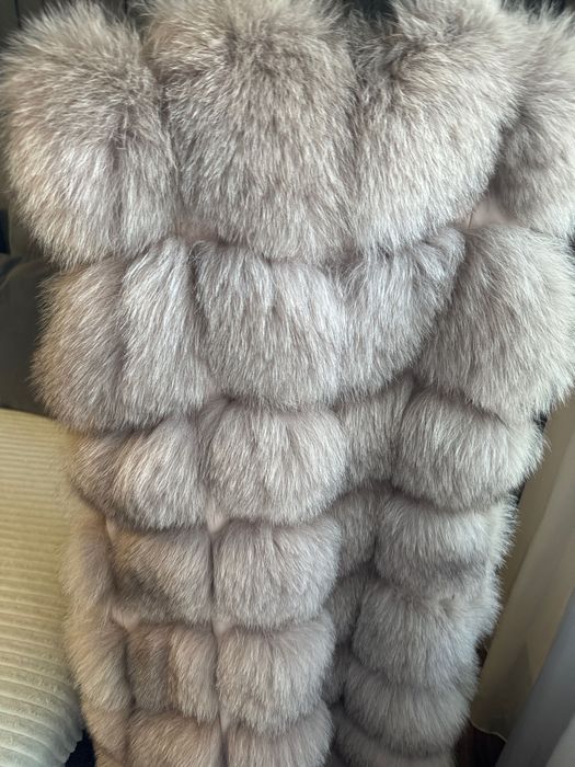 Елек с естествен косъм