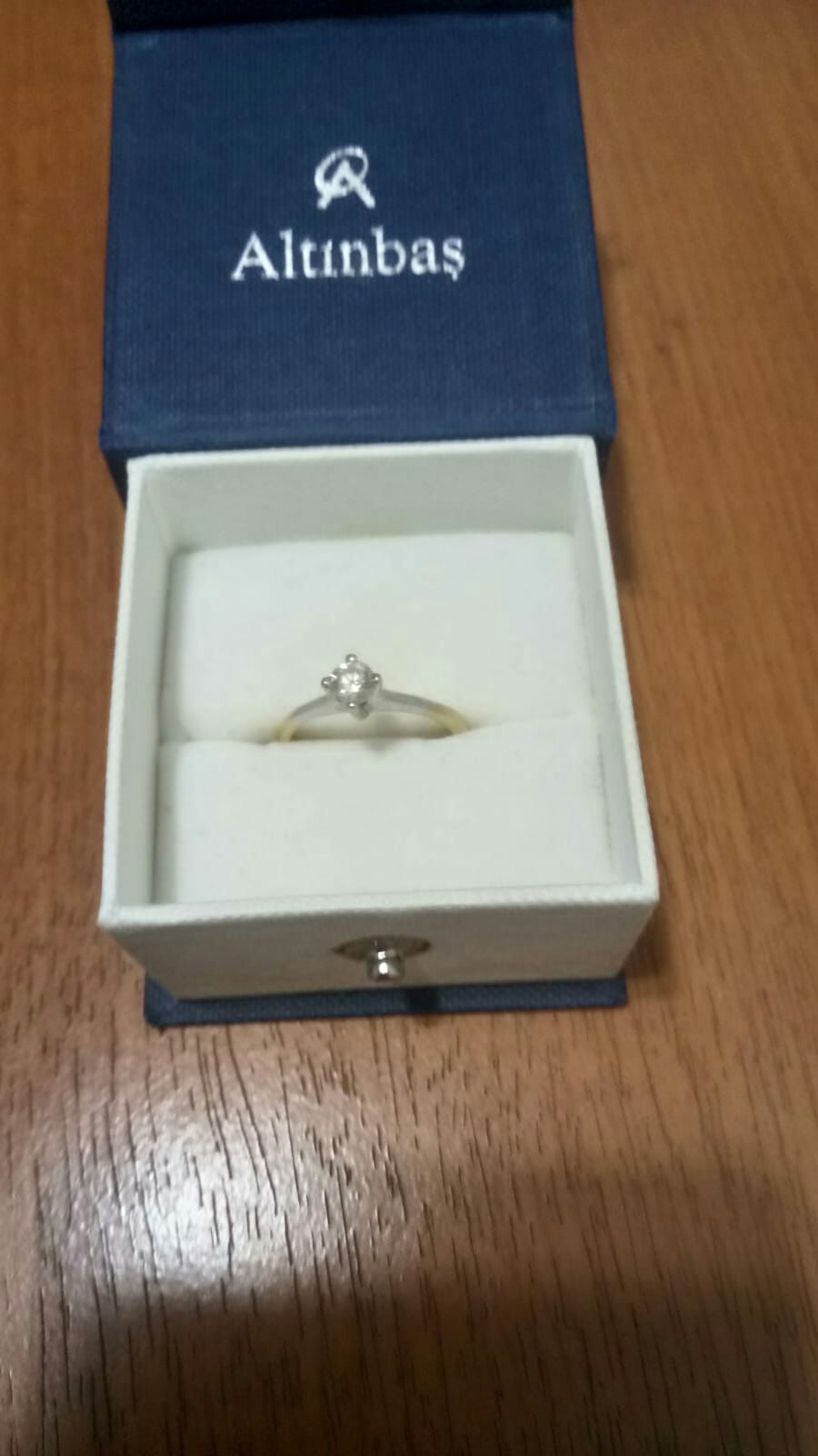 Годежен пръстен с диамант Altinbas