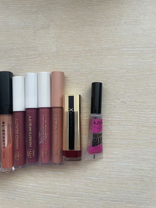 Nl beauty, L’Oréal, Elf, Max factor, Nyx, Hanadi beauty