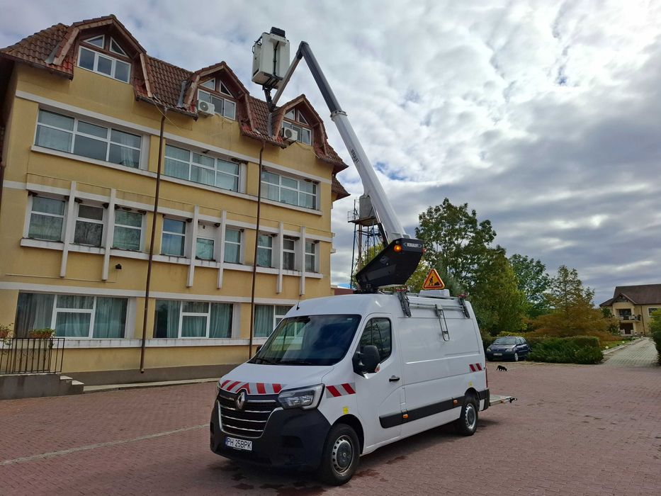 Renault Master, NACELA -PRB, 2021,  H max=13,2 m, TVA deductibil, A/C