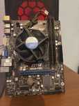 İntel 4130 8gb ram MSİ H81M-P33