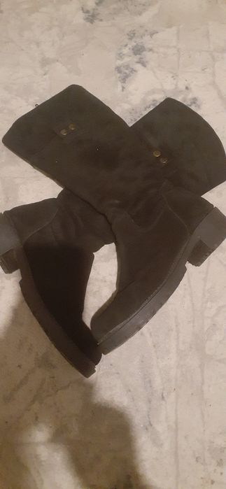 Женские сапоги с мехом 39-40 раз