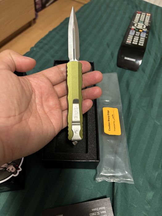 Briceag Microtech od green