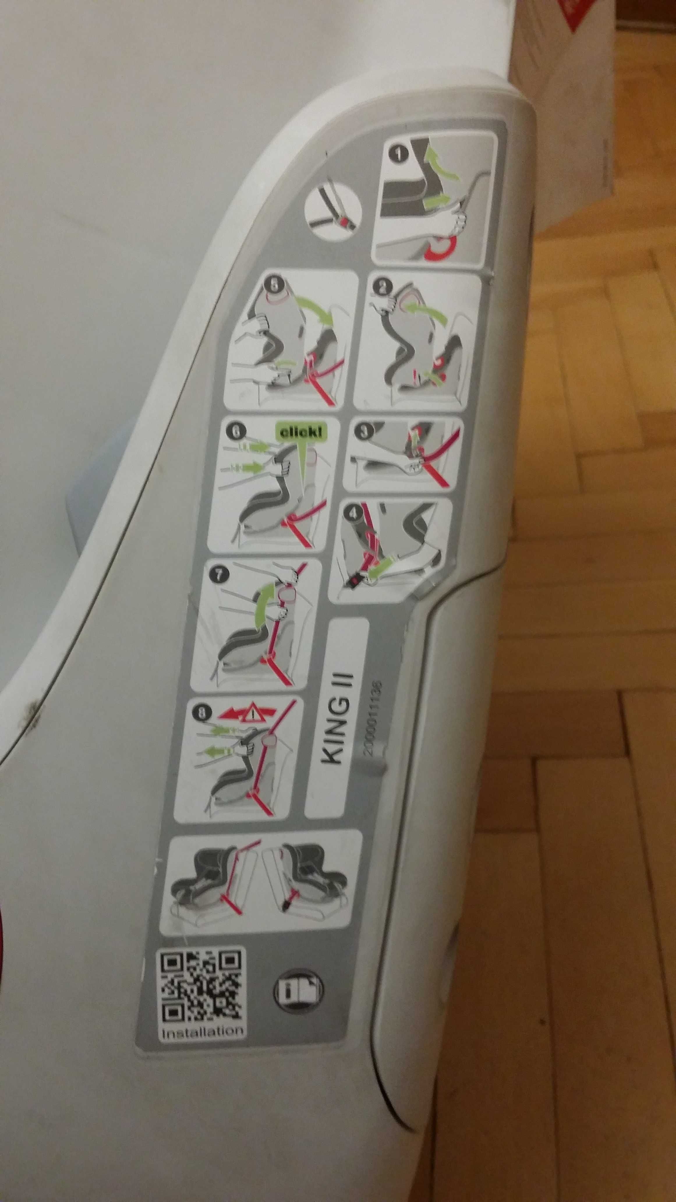 Детско столче за кола Britax Römer King II, 9-18 kg.